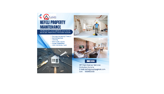 Nefeli Property Maintenance specializes in property maintenance both commercial and residential acro...