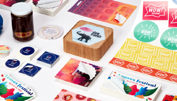 We care about the environment and offer biodegradable stickers and labels, reflecting our commitment...