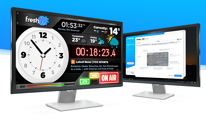 With its sleek and modern interface, Screenabl is the perfect addition for radio studios and podcast...