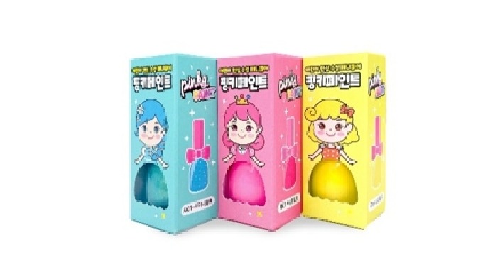 1. Water-based nail polish for children 2. After the nail polish has hardened, it can be removed eas...