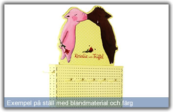 Grundmaterialet i våra produkter är metall – plåt, tråd och rör. Men givetvis är vi inte främmande f...