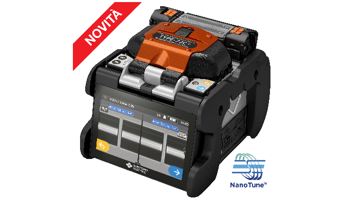 GIUNTATRICE SUMITOMO TYPE-72C+ Giuntatrice ad allineamento sul “core” ad alta definizione Giunzione ...