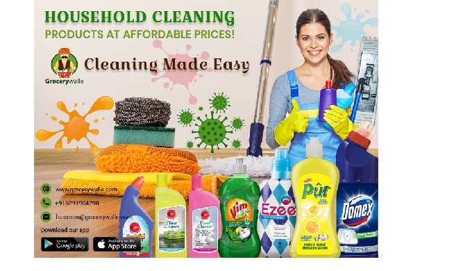Homecare: Grocerwalle only sells 100% certified, harmful chemical-free homecare essentials. The best...