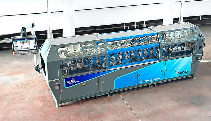 IC-2500SA hafif çelik yapı makinası dünyanın farklı coğrafyalarında kullanılan, popüler akınlarımızd...