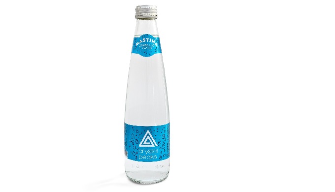 Crystal Peaks Sparkling Water with Chios Mastiha