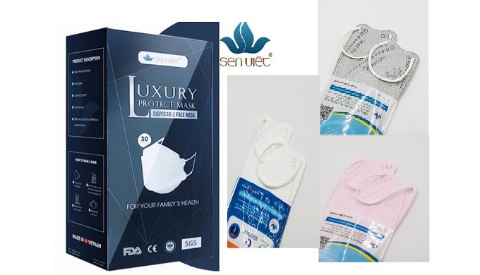 Product Description Product Name: 4D Luxury Protect Mask Material: Non-woven Fabrics, Melblown, Acti...
