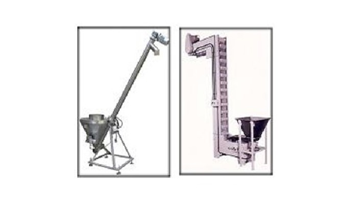Elevadores de productos Tecse elevadores de producto por tornillo sinfín, c...