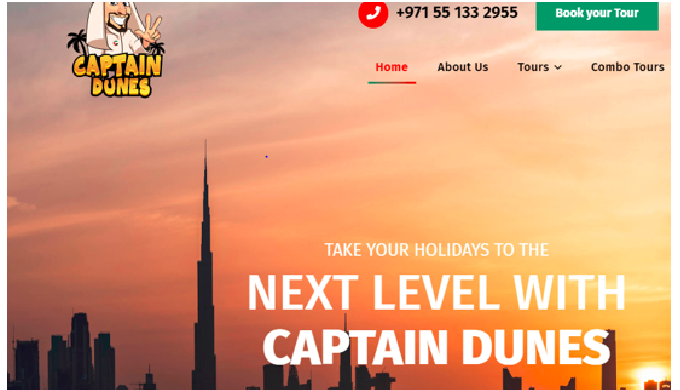 Captain Dunes is a UAE-based destination management company accredited by the Department of Tourism ...