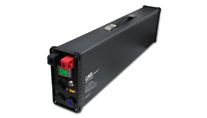 LiFePO4 All-in-One Portable AC Power Station (100Ah/210Ah/300Ah etc.) Driving charger 30A/60A etc. 2...