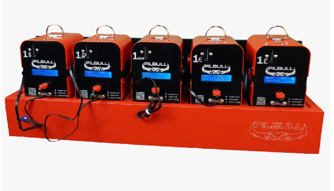 Pilbull Phone Charging Vending Machine for Service Venues Operates with All Currencies' Coins or Opt...