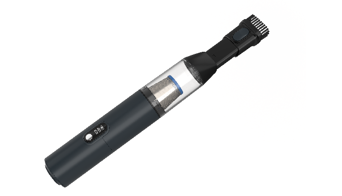 Specification D3 Pocket DC 7.4V, 2 cells, 2000mah 70W DC motor Metal mesh + HEPA filter Dust bin cap...