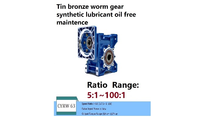 Key features • ABB、SIEMENS and other high-end motors can be installed together with our Worm Gear Re...