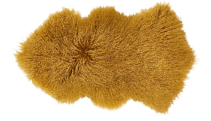 Description: Mongolian fur rug curly skin Composition: Real fur Weight: 0.45kg Size: 50x90cm Color: ...