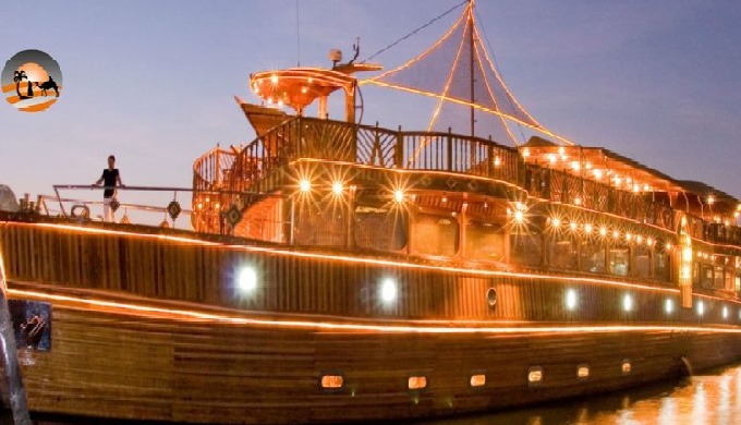 We welcome you on board at dhow cruise Dubai creek, an authentically restored traditional Arabian Dh...