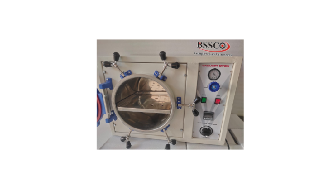 Vacuum Oven Round Inside chamber made of stainless steel & outside MS Powder Coated. Temperature...