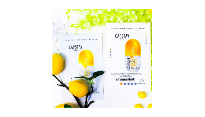 Vitamin Mask strengthens the skin barrier and increase moisture retention through its excellent mois...