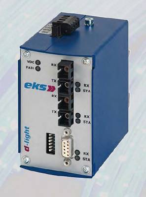 Los sistemas DL-485 conectan redes de Profibus vía fibras ópticas. Este sis...