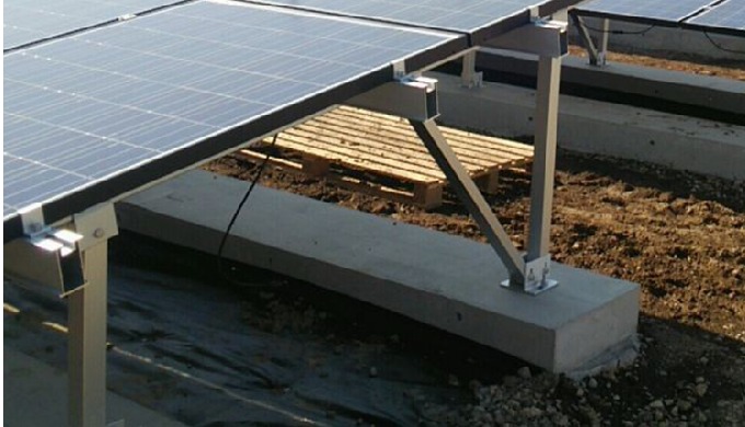 Solar Ground Mounting Solar First Aluminium Ground Mount Structure is widely applied for small and l...