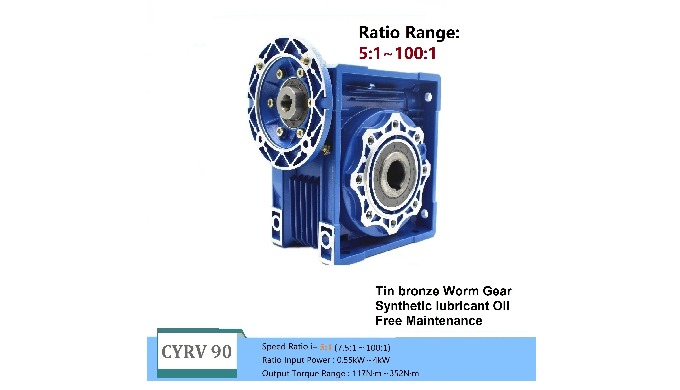 Key features • ABB、SIEMENS and other high-end motors can be installed together with our Worm Gear Pa...