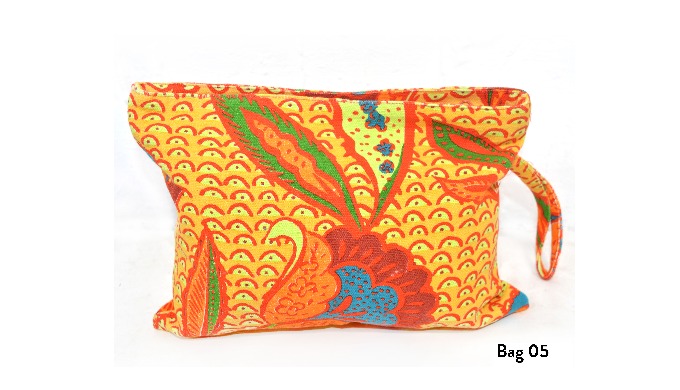 Printed Cotton Pouche