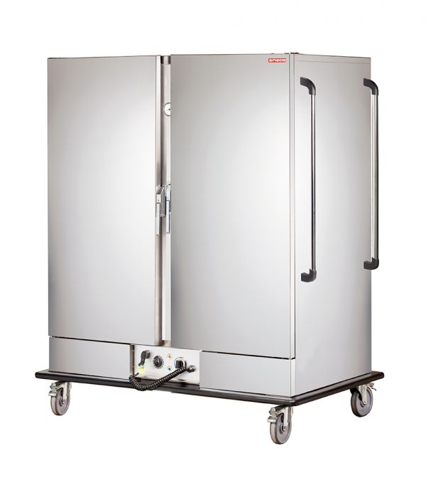 2x10xGN 2/1 • Without containers and grids Electric • Heated Made of stainless steel. With 4 swivel ...