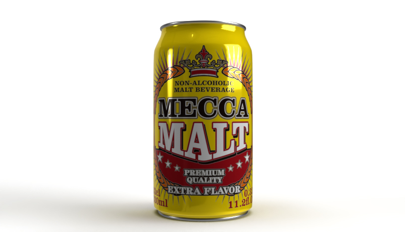 Bebida de Malta 33cl. Sin alcohol.