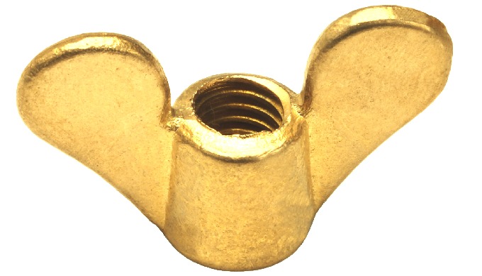 Brass Wing Nuts - DIN 315