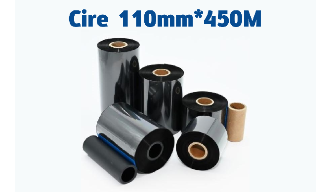 CIRE  STANDARD - 110X450m - RUBAN TRANSFERT THERMIQUE