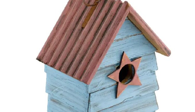 FTY ITEM NO.：AL091 DESCRIPTION： Wooden shabby chic style birdhouse ITEM SIZE： 15.5 x 34 x 10（CM） U. ...