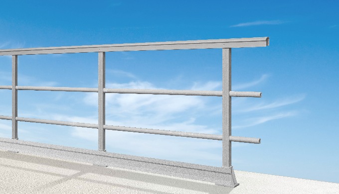 Garde-corps en polyester 