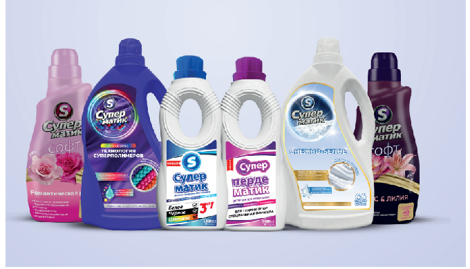 Laundry care line including washing gels and fabric softeners with European quality at manufacturer ...