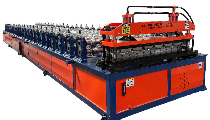 Hi Rib Roll Forming is a specialized manufacturing process that involves shaping flat metal sheets i...