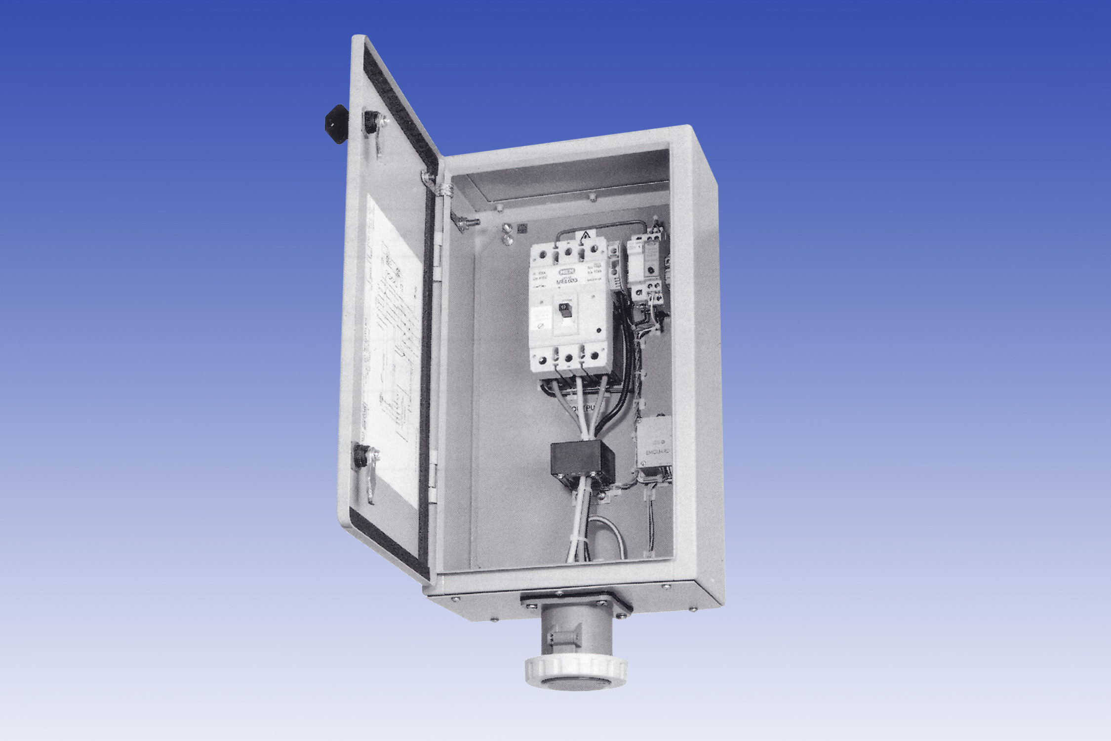 The FDB 17 RCCB/ECM with 3-phase socket outlet unit is designed specifically for use with remote, tr...