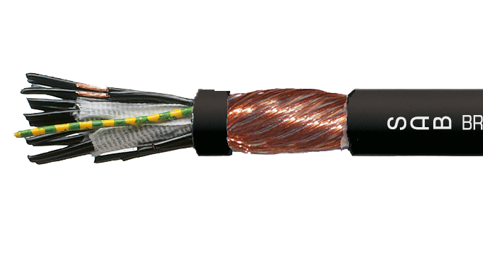 Câble de torsion en PVC avec blindage cuivre