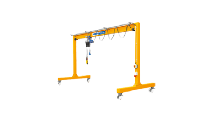 Our tripod cranes from ABUS give your chain hoists a sense of mobility