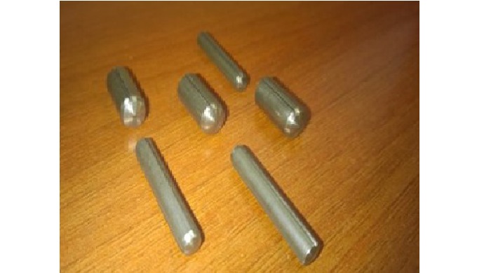 ISO 8740 BEVELED TIP SPLINED PIN