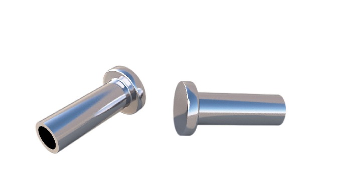 Custom Solid Metal Rivets - Stainless Steel, Brass & Aluminium for Industrial and Precision Asse...