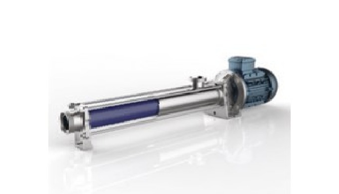 Volumetric helical rotor pumps.