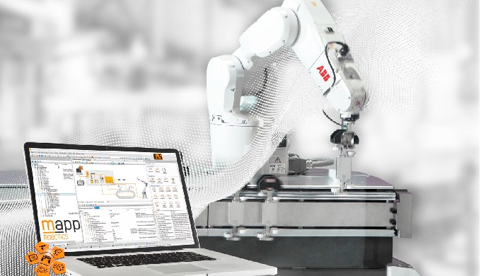 Roboter und Maschine werden eins B&R bietet ab sofort ABB-Roboter als integralen Bestandteil sei...