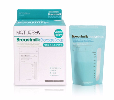 [ MOTHER-K Breastmilk Storage bags ] Mother-K Breastmilk Storage Bags are BPA-free, providing a clea...