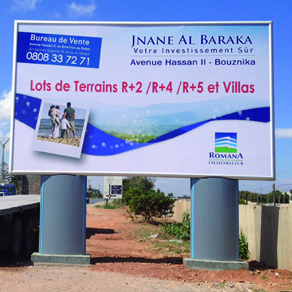 THEMATIK Communication est implantée à Casablanca et Tanger en terme de réseau d’affichage grand for...