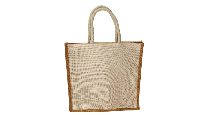 Buy White Jute Handbag from Avinash Trade Overseas, a trusted global supplier. Our White Jute Handba...
