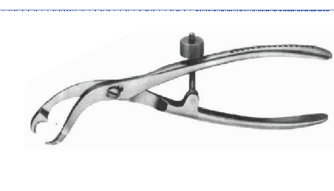 BONE HOLDING FORCEPS VERBRUGGE SELFCERTERING BONE HOLDING FORCEPS SIZE:-19 CM 7.5