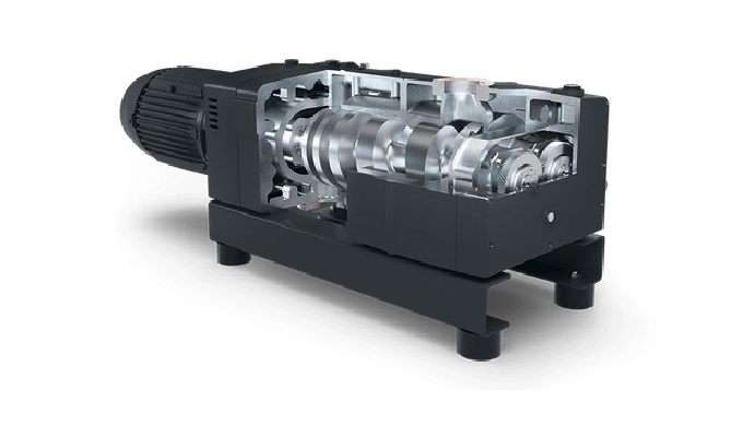 Screw Vacuum Pumps Inside dry screw vacuum pumps, two screw rotors rotate in opposite directions. Th...