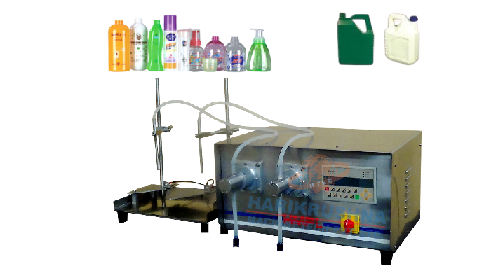 The Semi-Automatic Table Top Timer Filling System consists of the main structure of SS, product hold...