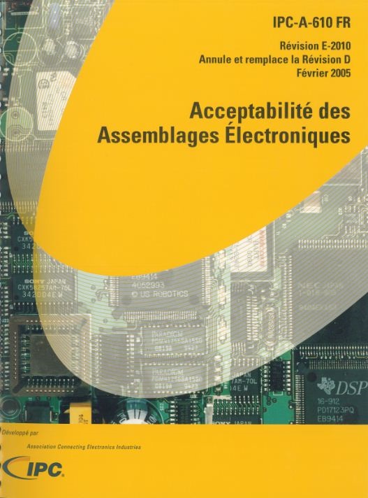 Certification de formateur IPC-A-610 (CIT) / Code CPF 144335