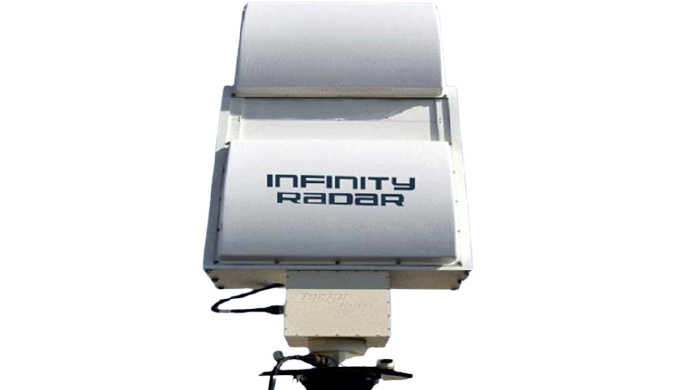 Infi-GSR-16 Radar (GSR-32-Radar) is a medium range Ground Surveillance Radar (GSR) working in the X ...