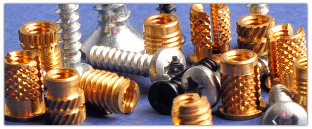 We offer a Variety of Brass inserts used for various purposes. Design and sizes as per customer spec...