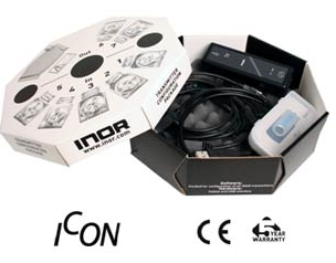 Konfigureringssats med USB-anslutning för INORs omvandlare CON är ett komplett paket för PC-konfigur...