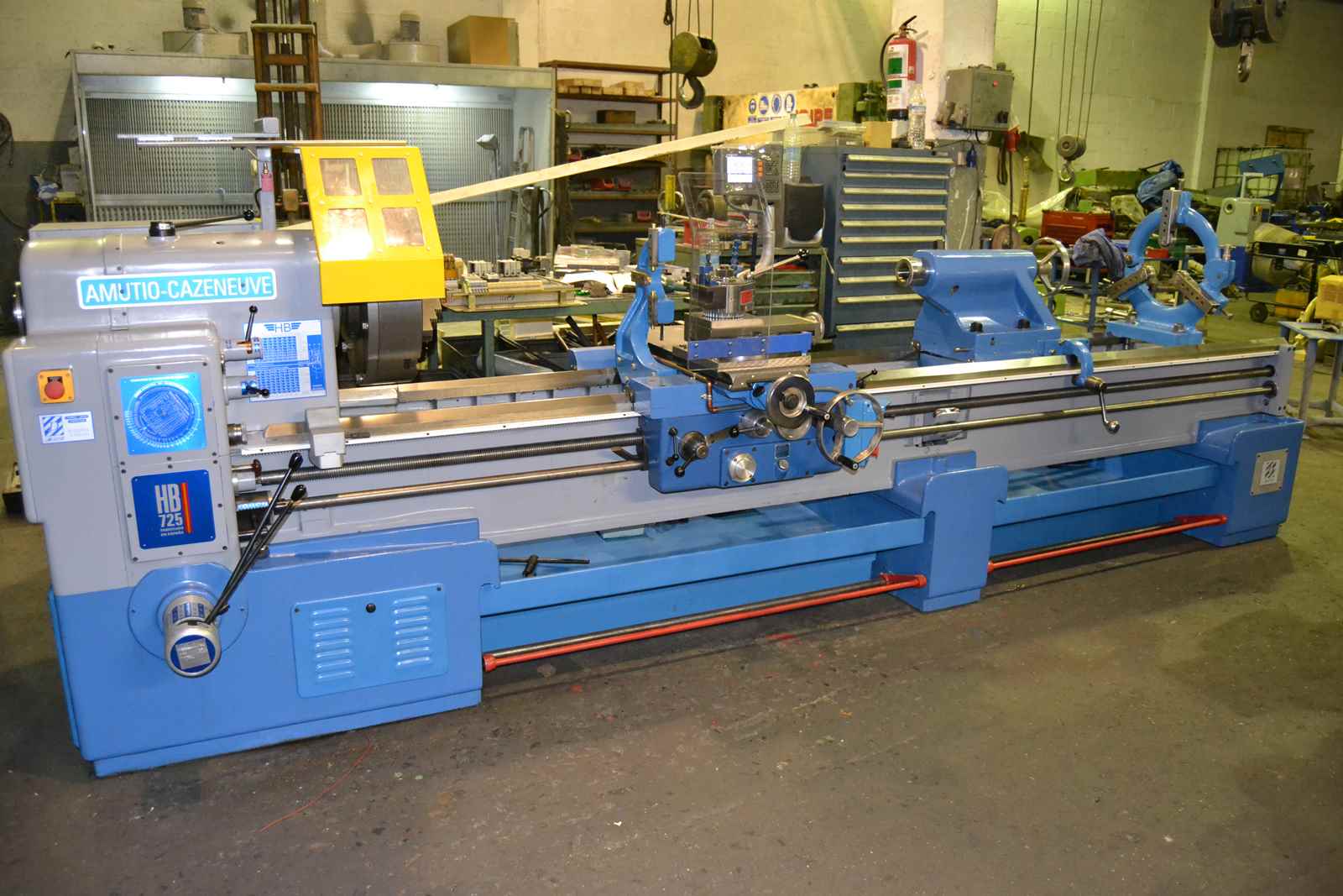 AMUTIO CAZENEUVE HB725x3000 rebuilt lathe